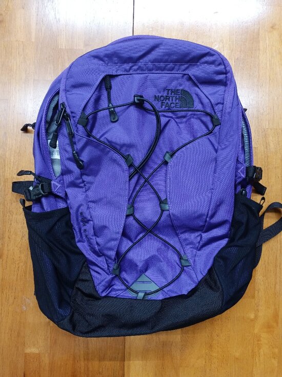 North Face Borealis Backpack Laptop Book Bag Purple main image 6